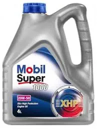 Mobil 1000, petrol Engine oil 4Lt 