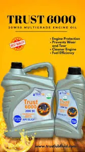 Trust oil 4Lt Liter 